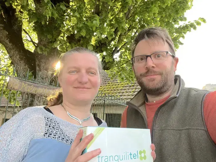 Bérénice SAPIN et Guillaume PELÈSE présentent le TRANQUILITEL à Mâlain